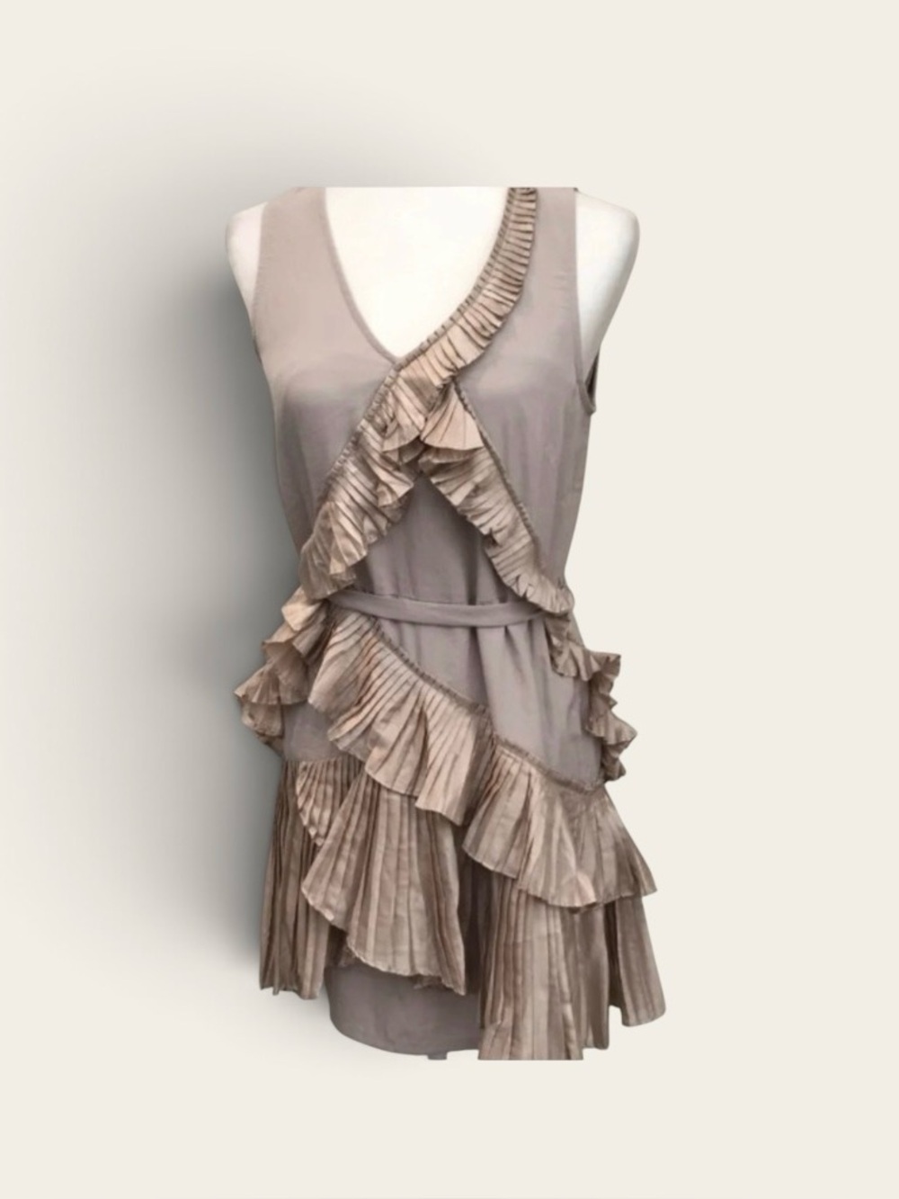 Gap ruffle dress NWT